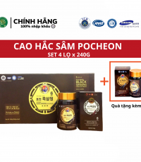 CAO SÂM ĐEN - POCHEON BLACK GINSENG CONCENTRATE (SET 4 LỌ)